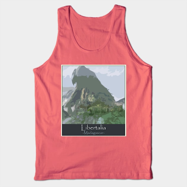 Libertalia Classic Travel Poster Tank Top by UnchartedSnake